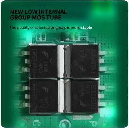 Bisida 13S 48V Common port BMS with balanced temperature control for 3.7V 18650 lithium-ion battery pack - Electromann SA