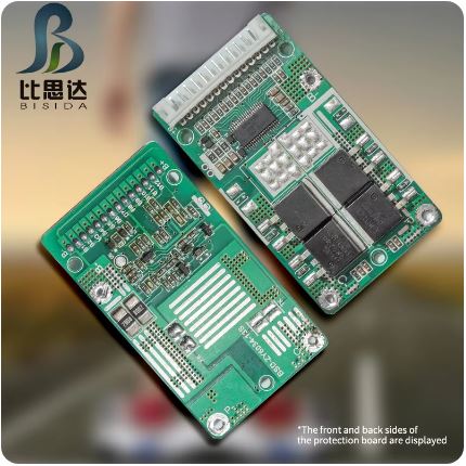 Bisida 13S 48V Common port BMS with balanced temperature control for 3.7V 18650 lithium-ion battery pack - Electromann SA
