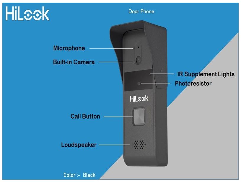 HILOOK Hybrid Video Intercom Kit - VI-K23P - Electromann SA