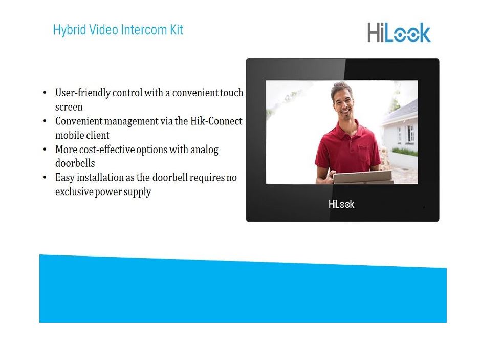 HILOOK Hybrid Video Intercom Kit - VI-K23P - Electromann SA