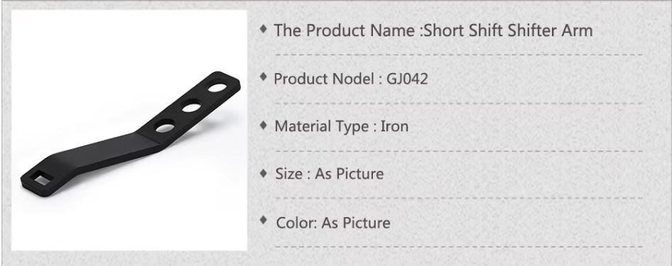 Short Shift Shifter Kit for Volkswagen Jetta/Golf 1983-1999 - Electromann SA