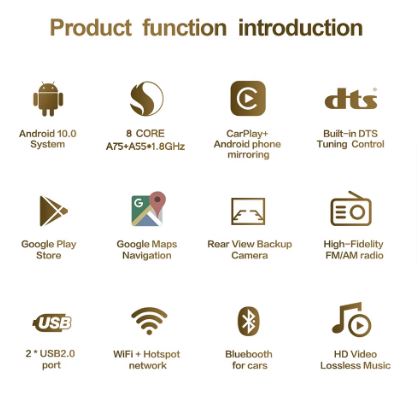 Subaru Forester 4 SJ/XV/WRX 2012 - 2021 2DIN Android Radio GPS Carplay Head Unit - Electromann SA