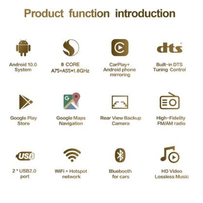 Subaru Forester 4 SJ/XV/WRX 2012 - 2021 2DIN Android Radio GPS Carplay Head Unit - Electromann SA