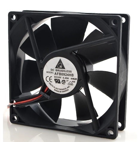 8CM 12V DC Silent Cooling Fan 2 wire - Electromann SA
