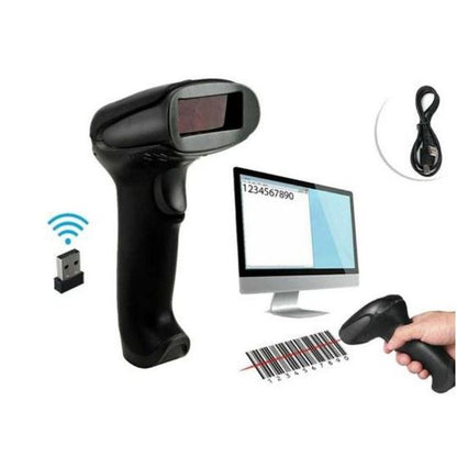 Andowl Q-A203 Wireless Rechargeable Barcode Scanner - Electromann SA