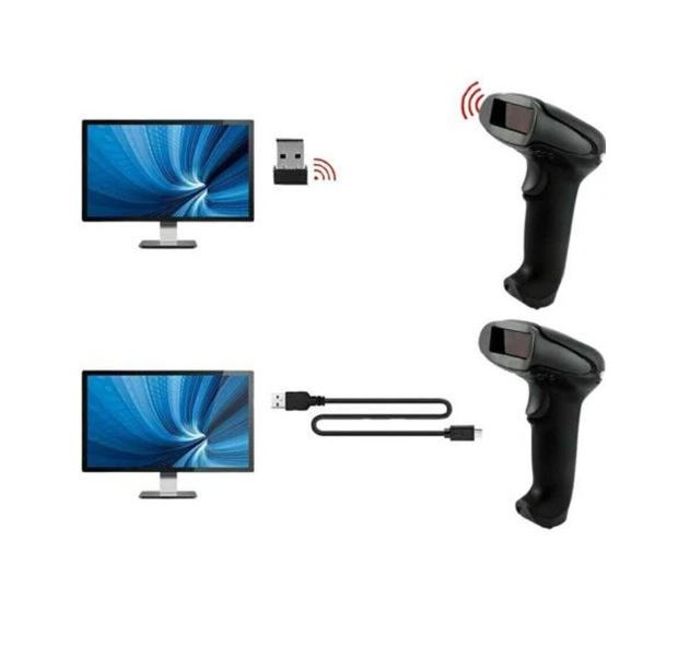 Andowl Q-A203 Wireless Rechargeable Barcode Scanner - Electromann SA