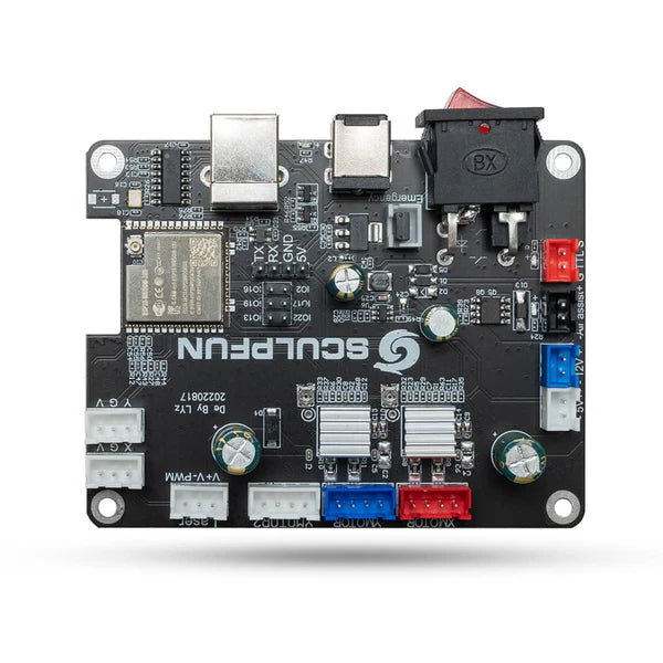 Sculpfun Motherboard - 32bit Only for S6/S9/S10 /S30/S30 Pro/S30 Pro Max Laser Engraving Machines - Electromann SA