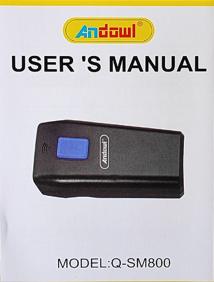 Andowl Q-SM800 Handheld Wireless Barcode Scanner - Electromann SA