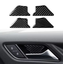 4pcs Audi A3/S3 Interior Carbon Fiber look Inner Door Handle Sticker Set - Electromann SA