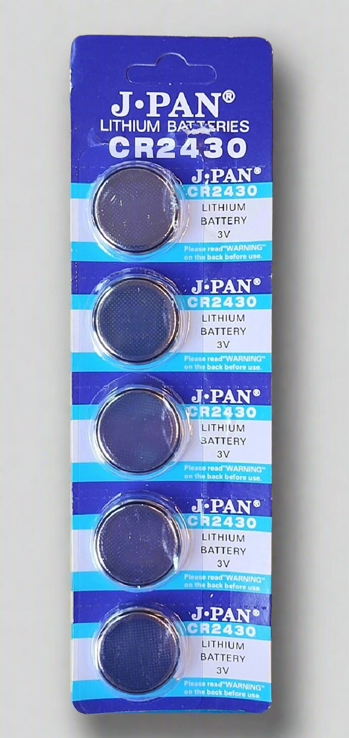 CR2430 3v Lithium Button Battery - Electromann SA