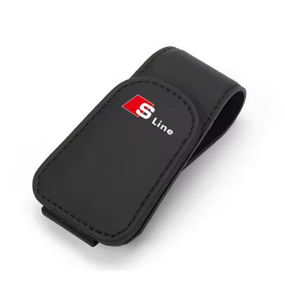 Car Sun Visor Glasses Clip for Audi S-line Vehicles - Electromann SA
