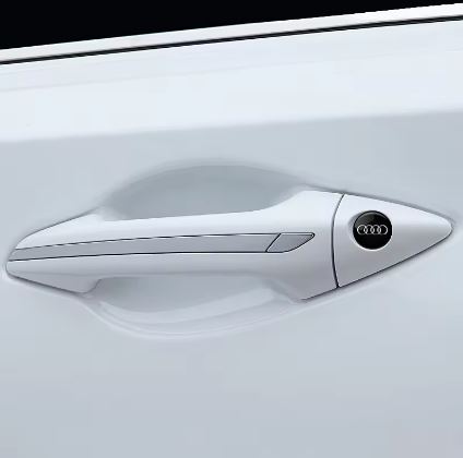 1PCS Car Door Lock Keyhole Protection Gel Stickers for Audi Vehicles - Electromann SA