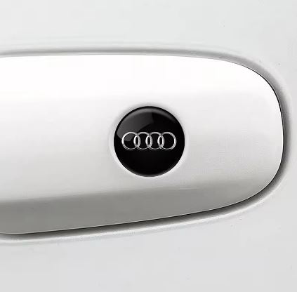 1PCS Car Door Lock Keyhole Protection Gel Stickers for Audi Vehicles - Electromann SA