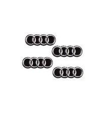 1Pcs Car Remote Key Sticker Aluminum Emblem for Audi Vehicles - Electromann SA