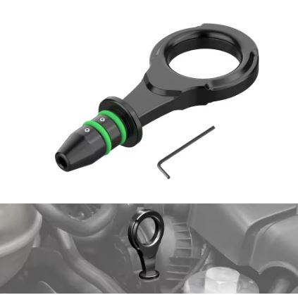 BEVINSEE Oil Dipstick Handle for Audi VW EA888 Gen3 1.8/2.0L Engine - Electromann SA