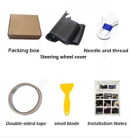 Subaru Impreza WRX STI 9 Hand-Stitch Full Coverage Red Mark Suede Steering Wheel Cover - Electromann SA