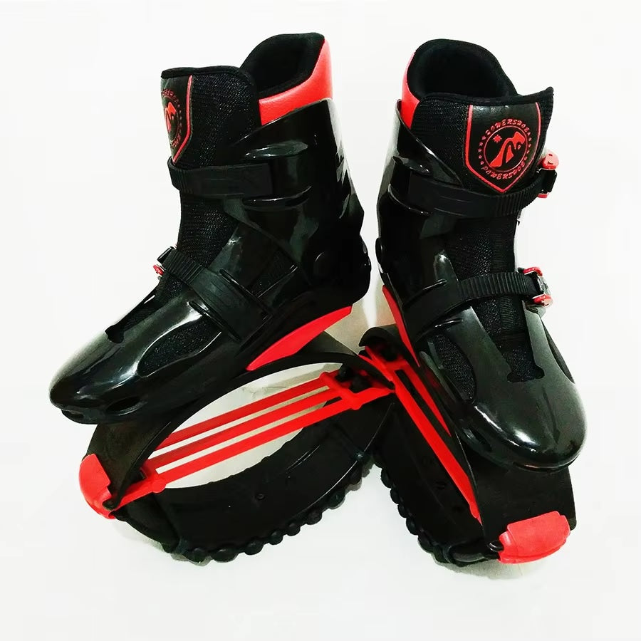 Jumping and Bouncing Exercise Shoes Red and Black - Electromann SA