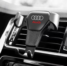 Car Mobile Phone Holder - Gravity Sensing and Auto Grip Bracket for Audi Vehicles - Electromann SA