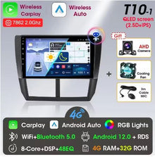 Srnubi Android 12 Carplay Multimedia Player Head Unit For Subaru WRX and Forester 2008-2014 - Electromann SA