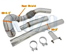 Downpipe Exhaust Pipe Kit for Audi A3/S3 2.0 Turbo and MK7/7.5 Golf R Quattro - Electromann SA