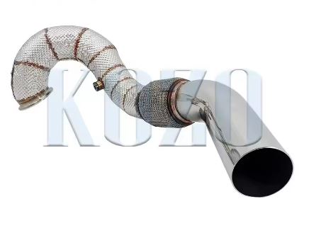 Downpipe Exhaust Pipe Kit for Audi A3/S3 2.0 Turbo and MK7/7.5 Golf R Quattro - Electromann SA