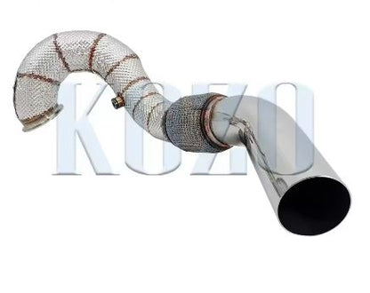 Downpipe Exhaust Pipe Kit for Audi A3/S3 2.0 Turbo and MK7/7.5 Golf R Quattro - Electromann SA
