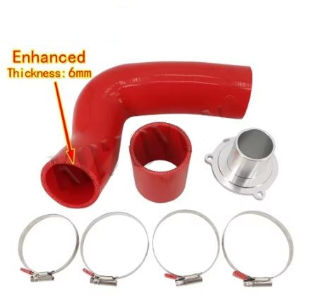 Intercooler Turbo Intake Charge Pipe kit For VW MK7 GTI/R, Audi A3/S3 EA888 2.0TSI Red - Electromann SA