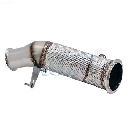 Catless Performance Exhaust Downpipe for BMW N55 M2 F87 3.0T EWG 2014-2019 - Electromann SA