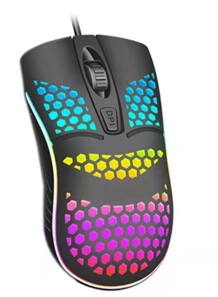 Aerbes AB-D366 USB RGB Glow Gaming Mouse - Electromann SA