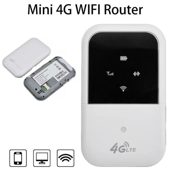 Bvot M80 Portable Mobile Pocket Wi-Fi Router 4G LTE - Electromann SA