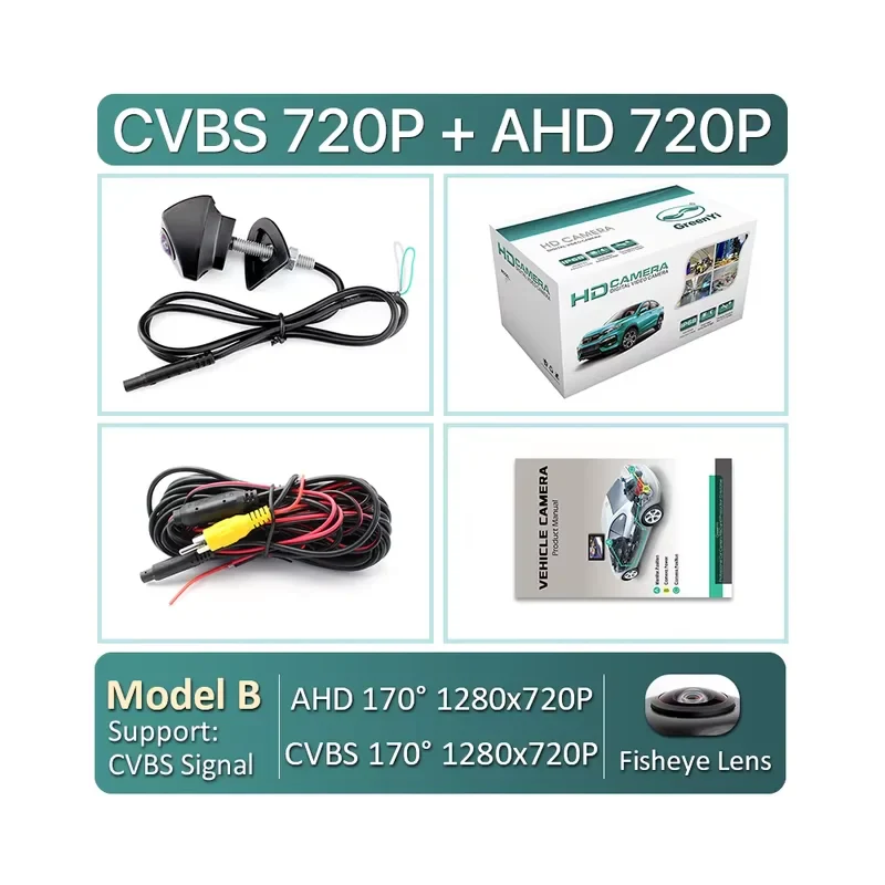 CCD AHD 720P Front View Camera For Toyota Vehicles - Electromann SA