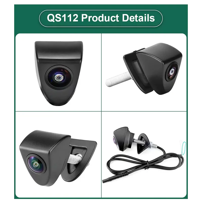 CCD AHD 1080P Front View Camera For Toyota Vehicles - Electromann SA