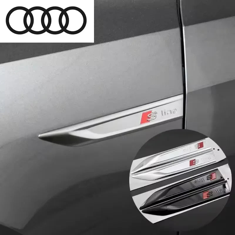 S-line Side Label Decorative Badges for Audi - Electromann SA