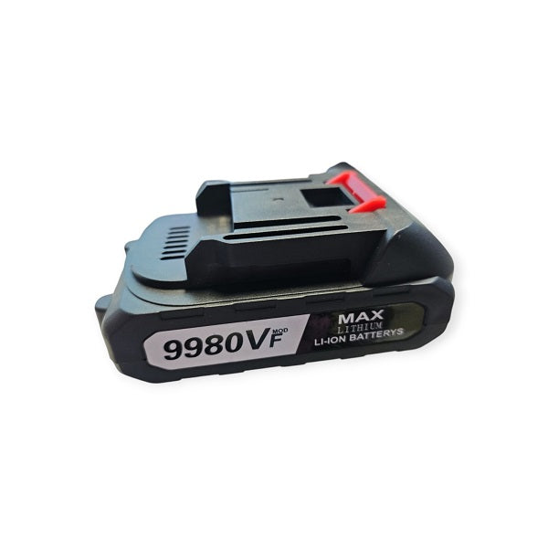 Rechargeable 9980VF Lithium Li-ion Battery - Electromann SA