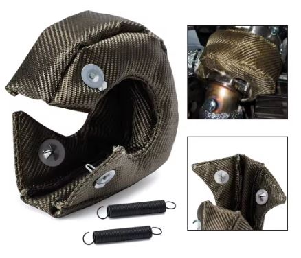 Turbo Charger Heat Shield Protection Blanket for T25/28 GT25 GT28 GT30 Turbo Chargers - Electromann SA