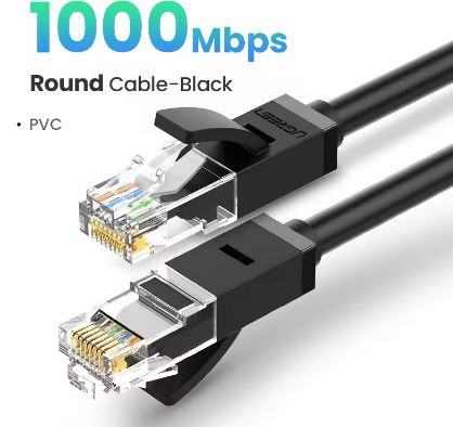UGREEN Ethernet Cat6 Gigabit High Speed 1000Mbps Internet-Cable RJ45 Shielded Network LAN Cord - Electromann SA