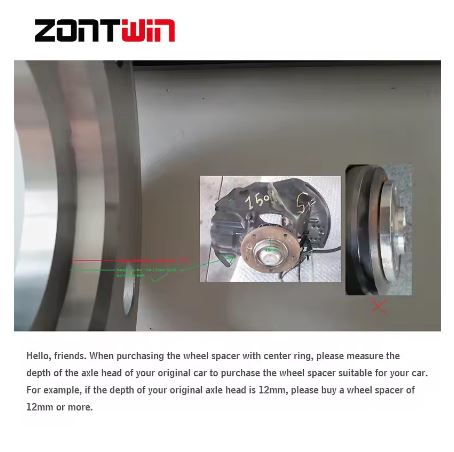 2Pieces 20mm Wheel Spacers PCD 5x112 CB 66.5mm 5 Lug for Mercedes Benz and Audi Vehicles - Electromann SA