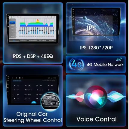 Srnubi Android 13 Carplay Car Radio For Subaru Impreza WRX/STI, Forester 3 SH 2007-2013 2 Din Multimedia Player 2 din Head Unit - Electromann SA