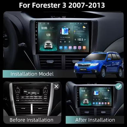 Srnubi Android 13 Carplay Car Radio For Subaru Impreza WRX/STI, Forester 3 SH 2007-2013 2 Din Multimedia Player 2 din Head Unit - Electromann SA