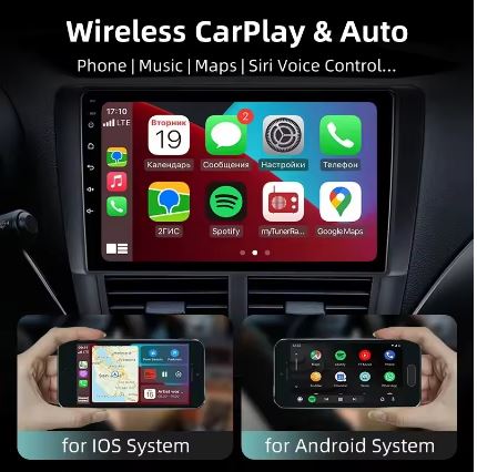 Srnubi Android 13 Carplay Car Radio For Subaru Impreza WRX/STI, Forester 3 SH 2007-2013 2 Din Multimedia Player 2 din Head Unit - Electromann SA