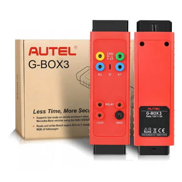 Autel G-Box 3 Tool | Mercedes Benz Key Programming (Addon for IM608 / IM508 + XP400) - Electromann SA
