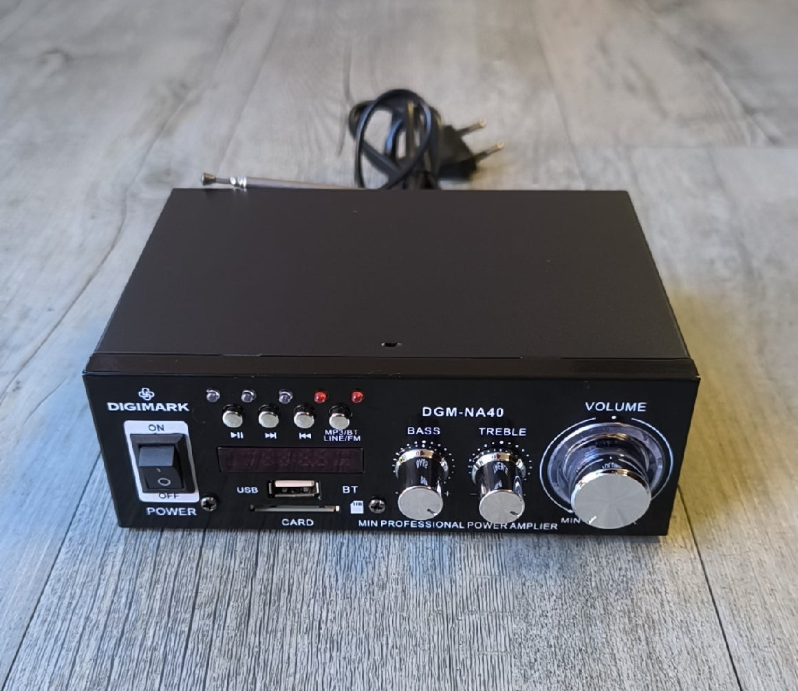 Digimark DGM-NA40 Super Bass Power Amplifier Music Player - Rich and Powerful Sound - Electromann SA