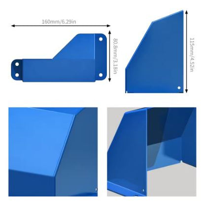 BEVINSEE Right Side Air Intake Scoops for BMW F20/F21/F22/F23/F30/F32/F80/F87/F82/F83 - Electromann SA