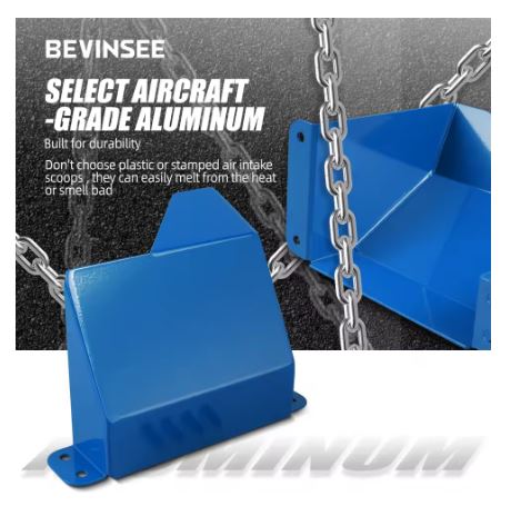 BEVINSEE Right Side Air Intake Scoops for BMW F20/F21/F22/F23/F30/F32/F80/F87/F82/F83 - Electromann SA
