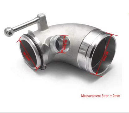 High Velocity Inlet Turbo Elbow Pipe for Golf Mk7 GTI R Audi S3 A3 TT 1.8T 2.0T - Electromann SA