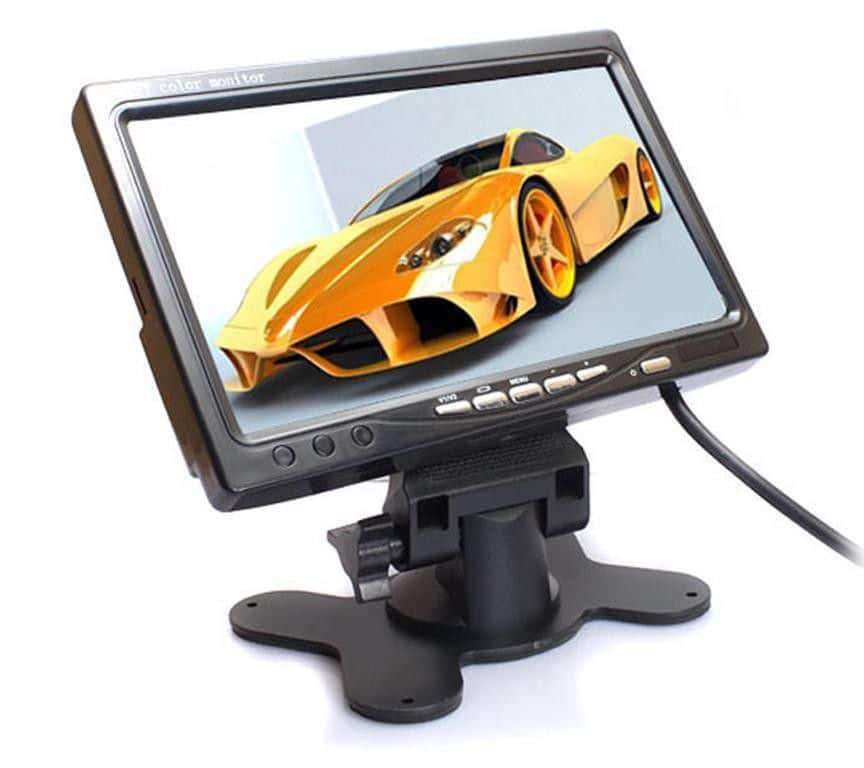 I-7 Inch 2 Channel TFT/LED AV Monitor - Isibonisi Esihlangene Futhi Esihlukahlukene