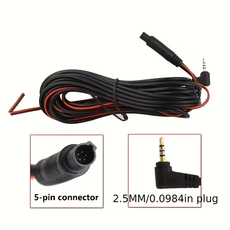 The GYIOEUPT 4Led 5.5-Meter Extension Cord with a Reversing Camera (10002502) - Electromann SA