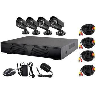 Alphaview 4 Channel 1080P Camera AHD CCTV Kit - Comprehensive Surveillance Solution for Homes and Businesses