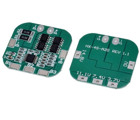 4S 16.8V 20A Peak Li-ion BMS Battery Protection Board