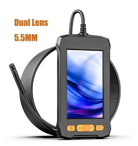 2Meter 5.5mm DUAL Lens 4.3 Inch IPS Screen Industrial Endoscope